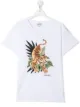 Image 1 of Kenzo Kids Lokman Tiger organic cotton T-shirt