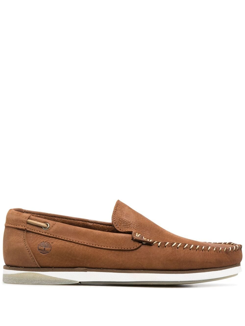 Timberland whipstitch detail Loafers Farfetch