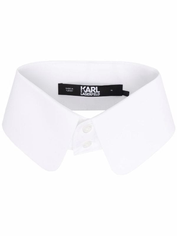 Kapel Bijna Productiviteit Shop Karl Lagerfeld Karl By Karl organic-cotton collar with Express  Delivery - ParallaxShops
