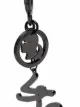 Karl Lagerfeld K/Autograph sparkle keychain