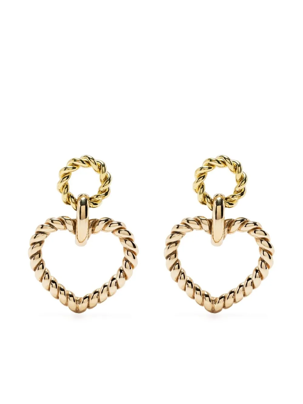 

Laura Lombardi Bambola heart earrings - Gold