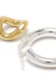 Laura Lombardi two-tone hoop earrings