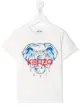Image 1 of Kenzo Kids elephant print T-shirt