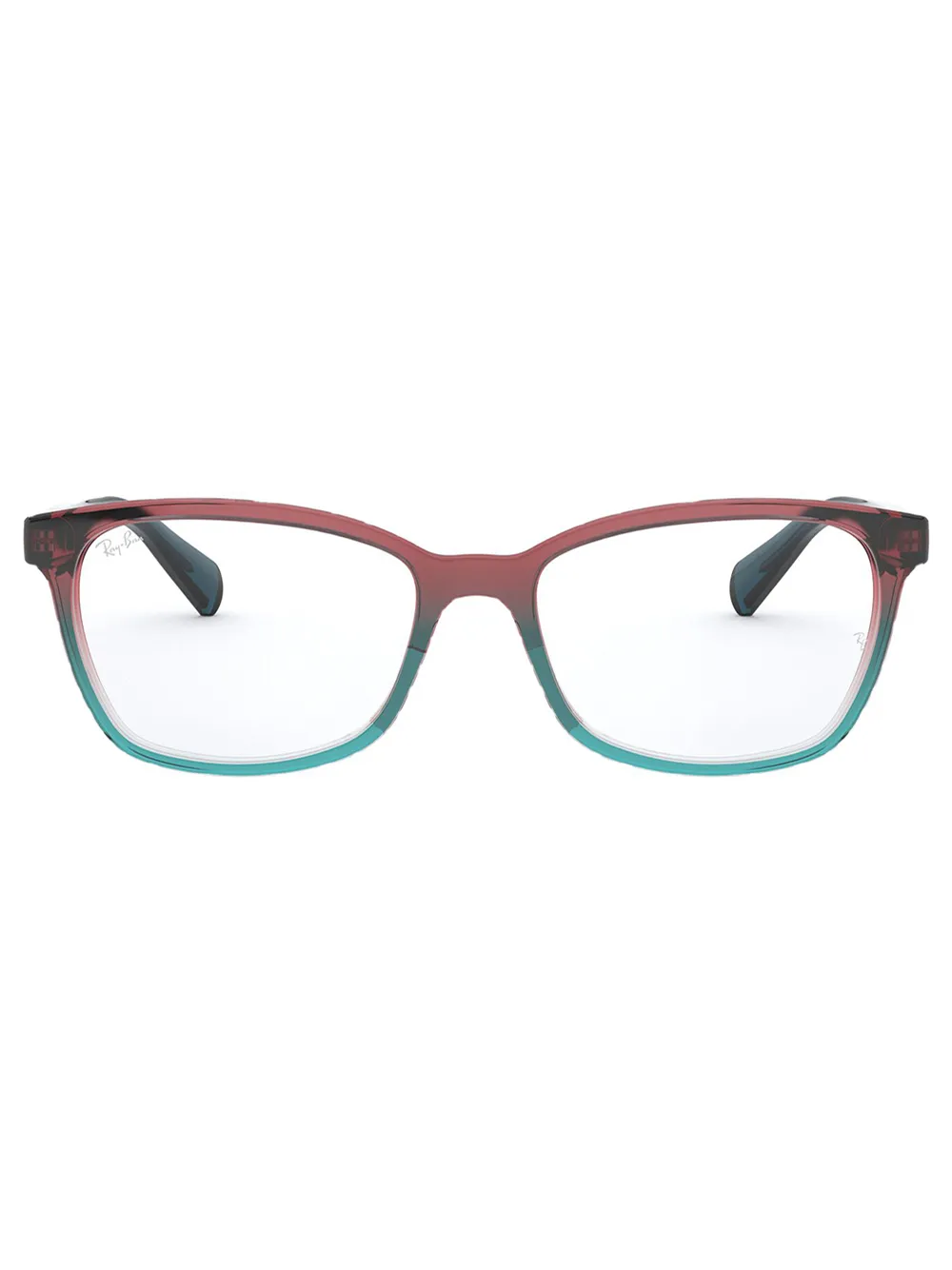 Ray-Ban wayfarer-frame glasses | White | Image 1
