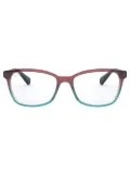 Ray-Ban wayfarer-frame glasses - White