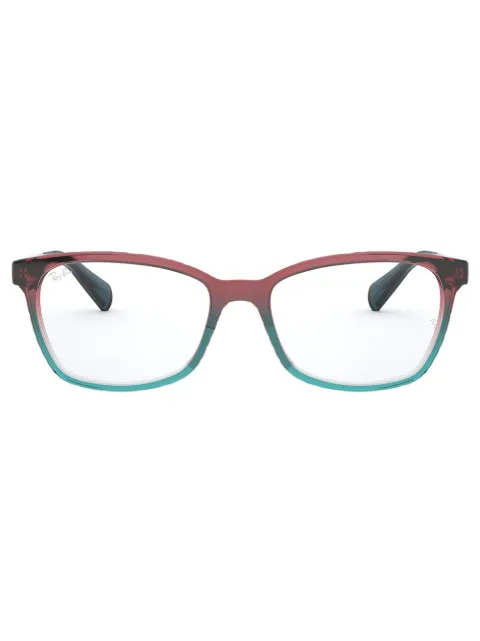Ray-Ban wayfarer-frame glasses