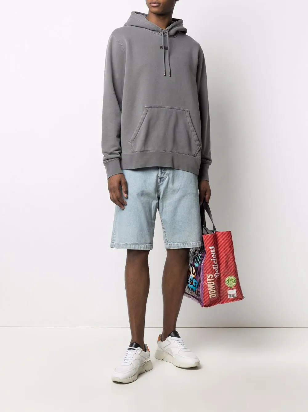 фото Puma худи с кулиской и логотипом