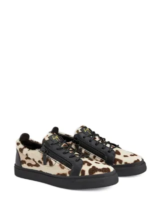 Frankie animal-print low-top sneakers展示图