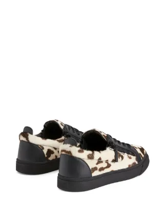 Frankie animal-print low-top sneakers展示图