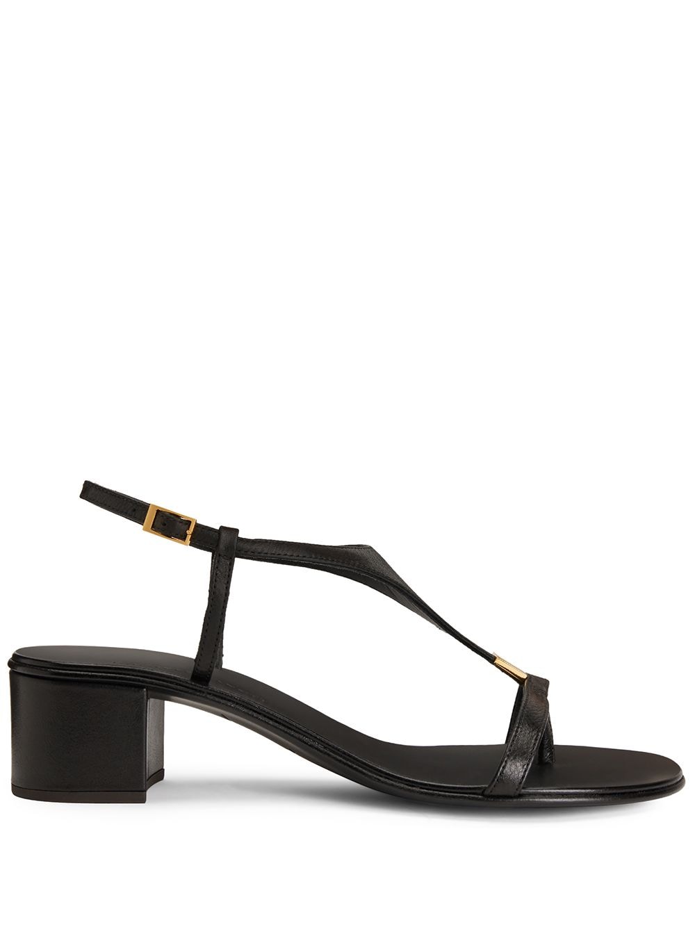 Giuseppe Zanotti Katharina Leather Sandals In Black