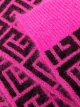 Balmain x Rossignol monogram-knit scarf