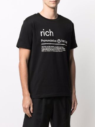 slogan-print T-shirt展示图