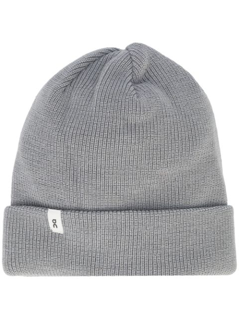 On Running ribbed-knit beanie hat