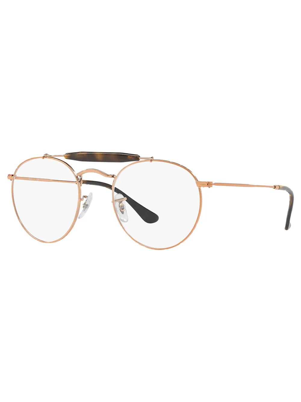 Ray-Ban Bril met rond montuur - Wit