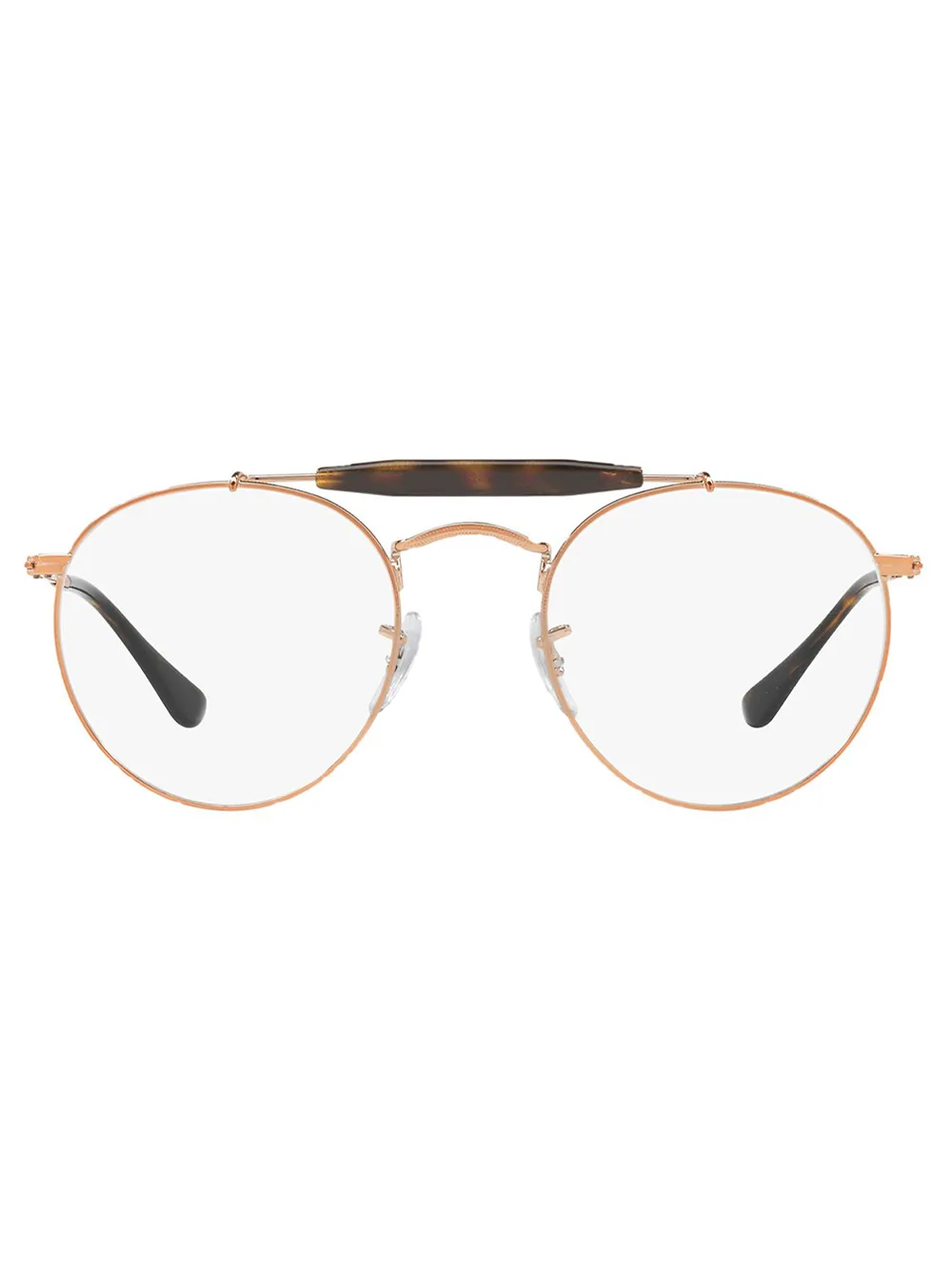 Ray-Ban round-frame glasses | White | Image 1