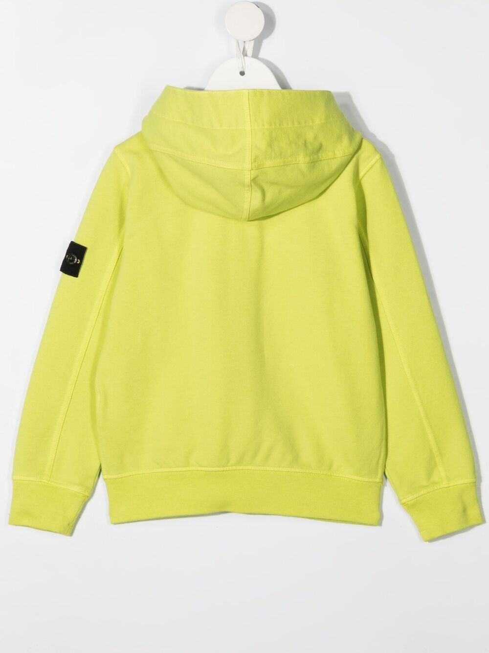 фото Stone island junior худи на молнии с логотипом