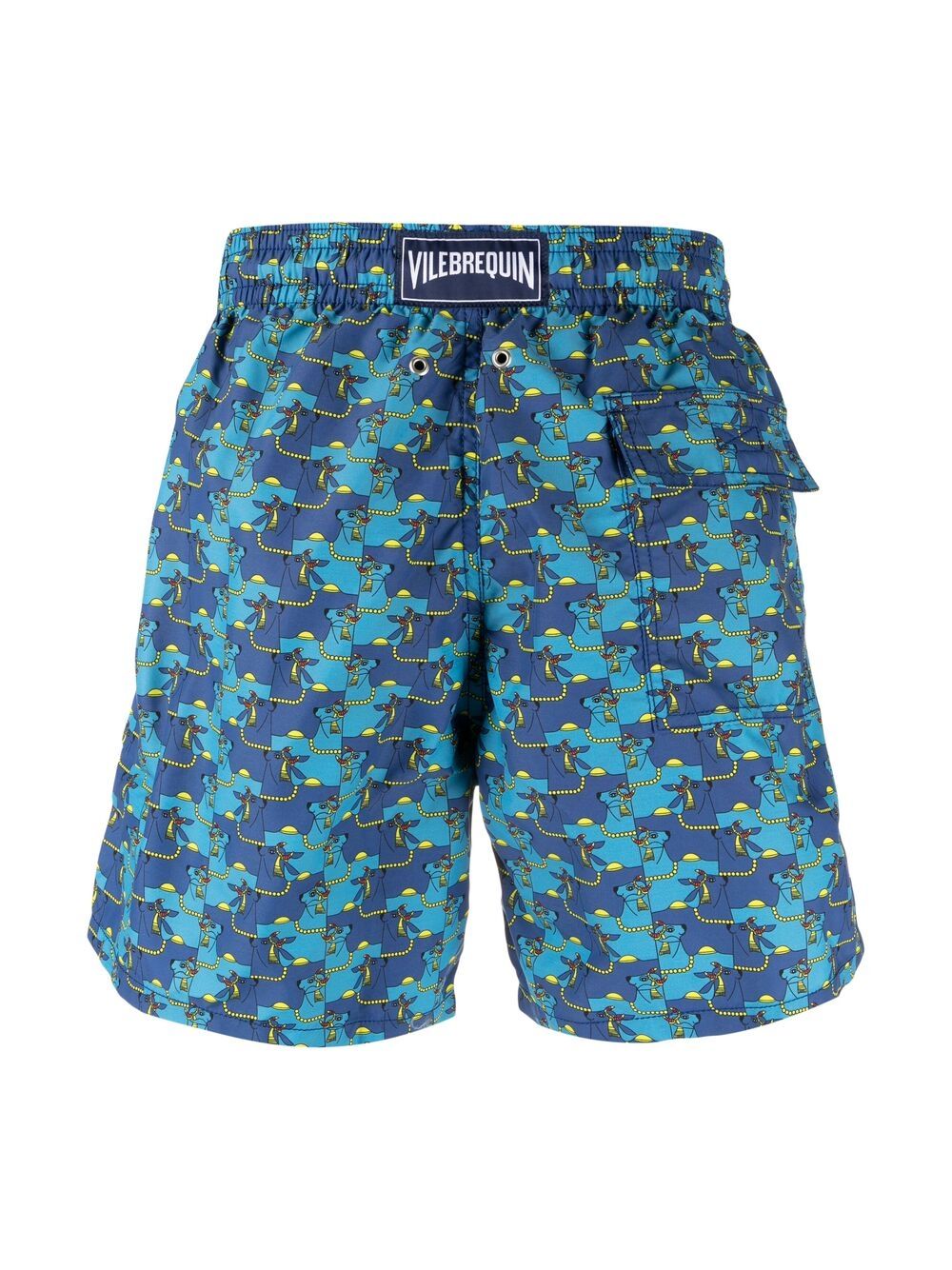 фото Vilebrequin graphic-print swimming shorts