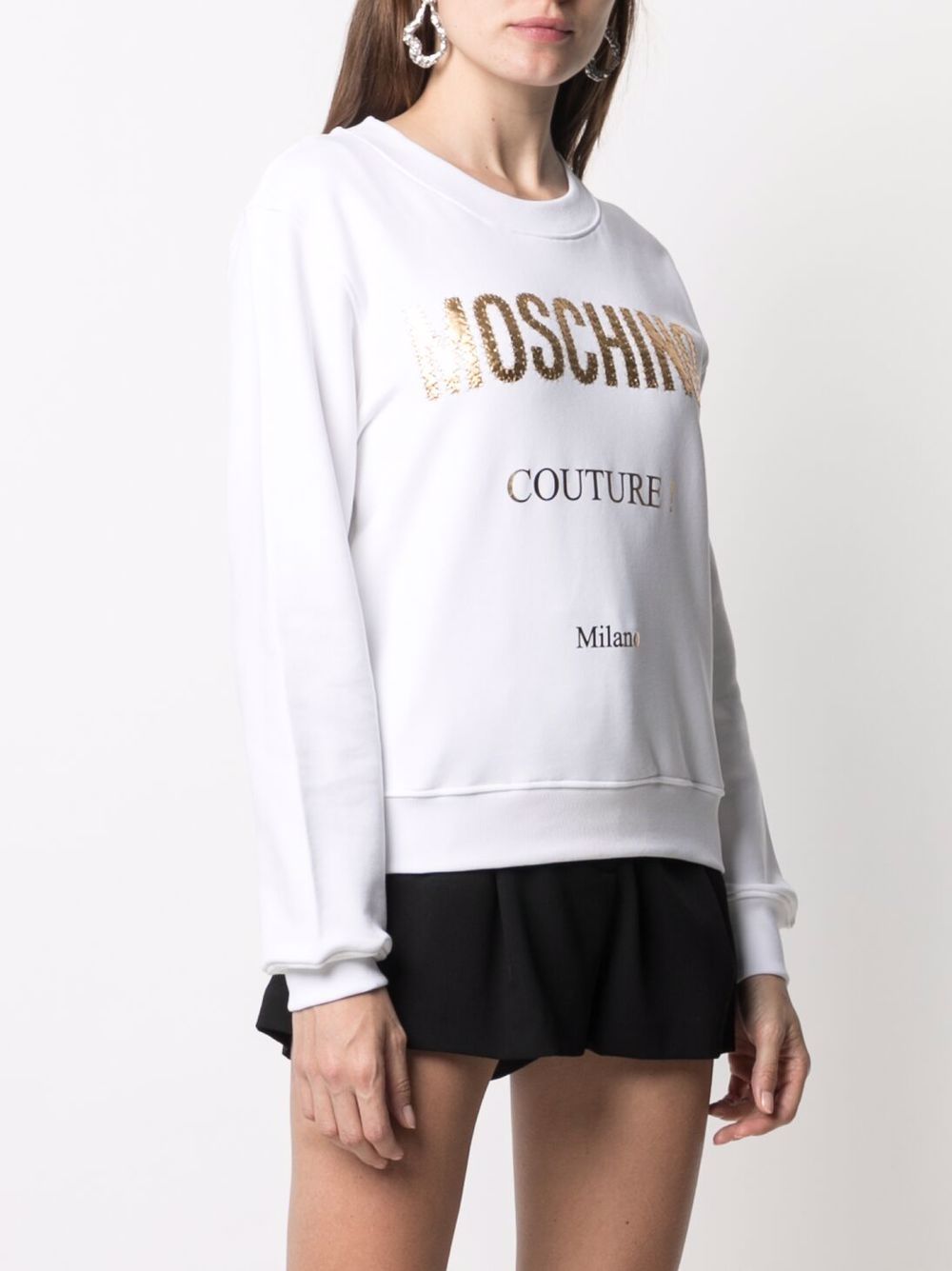 фото Moschino толстовка с логотипом