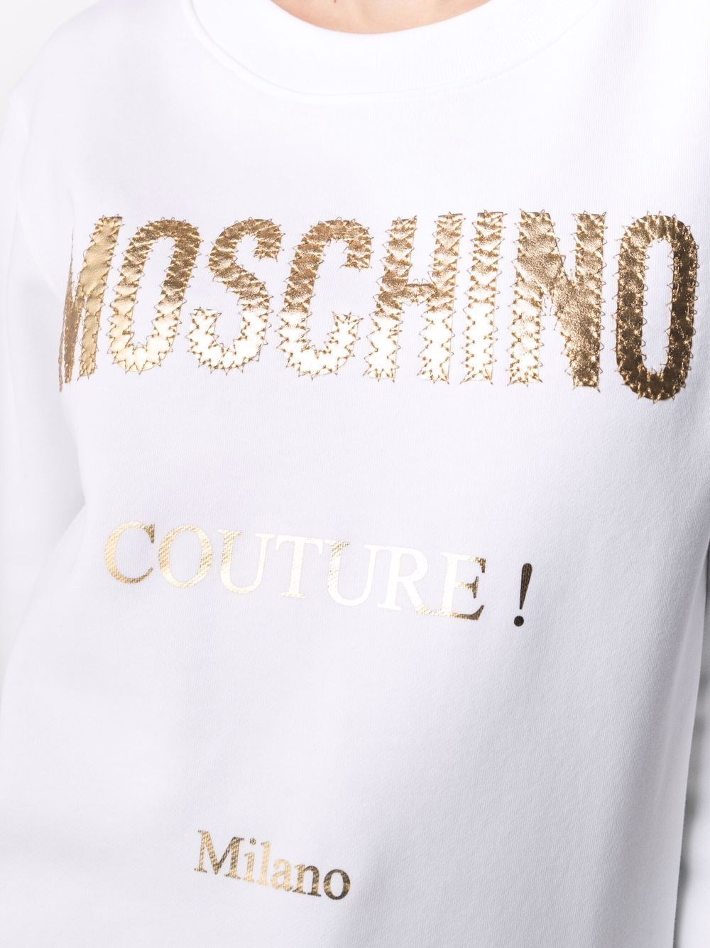 фото Moschino толстовка с логотипом