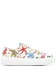 Image 1 of Versace starfish-print sneakers