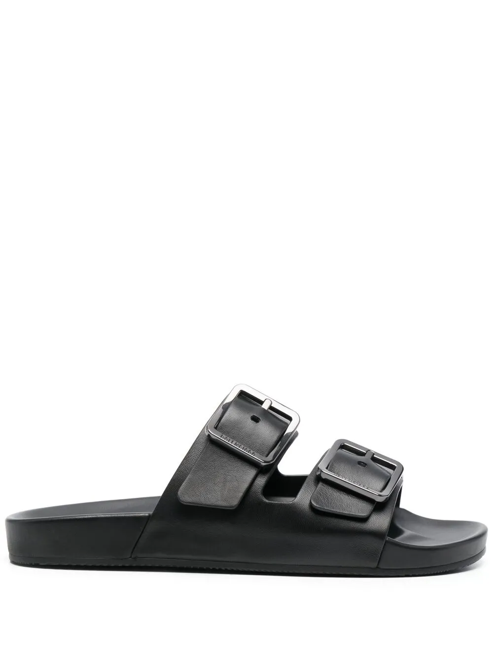 Balenciaga Mallorca leren sandalen Zwart