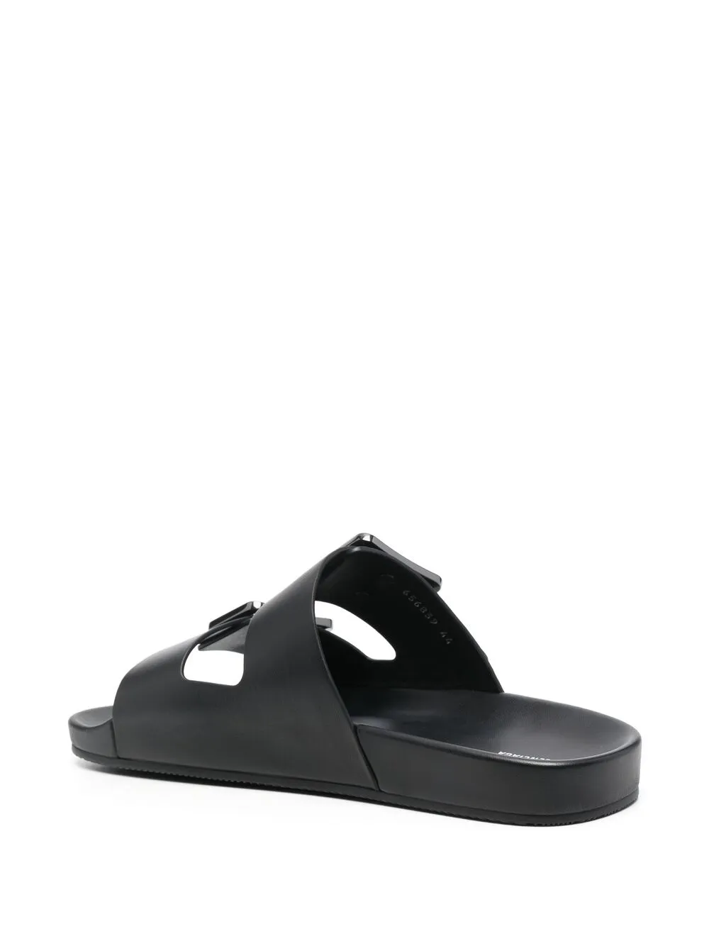 Balenciaga Mallorca leren sandalen Zwart