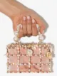 Rosantica Bolsa Holli mini com aplicação de esferas peroladas