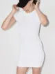 Image 2 of alexanderwang.t logo-jacquard short-sleeve minidress