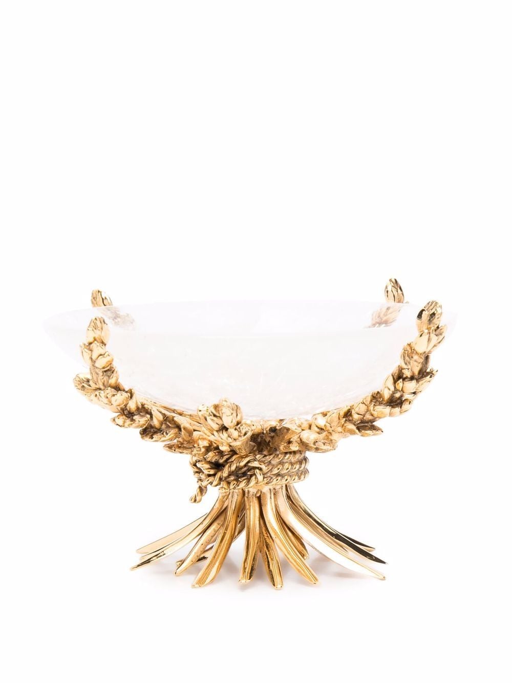 Shop Goossens Wheat Crystal Cup In Gold