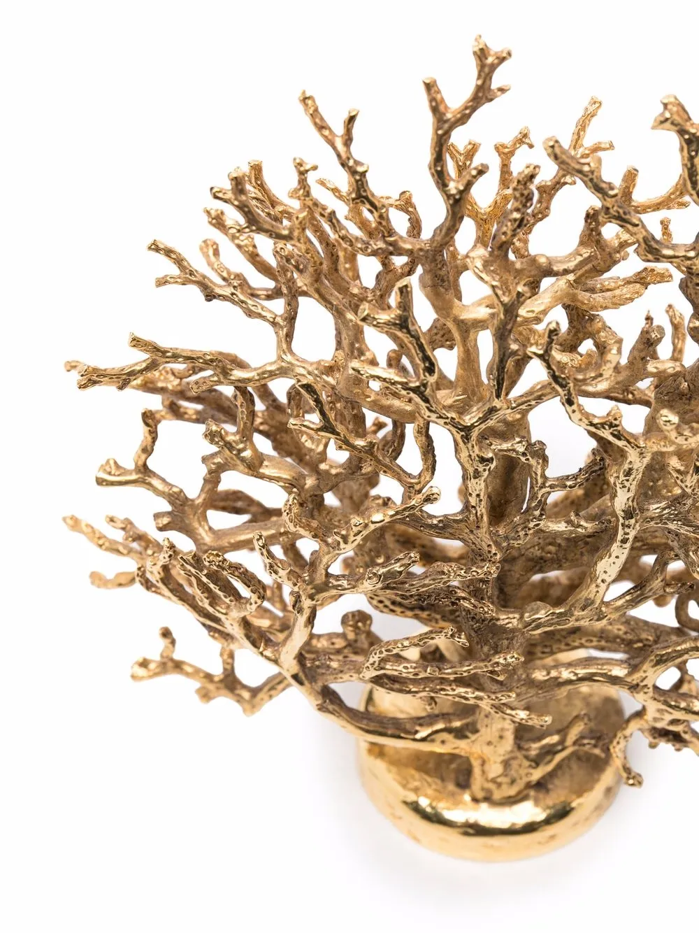 Goossens Polished Coral Tree In Gold