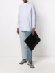 Image 2 of Maison Margiela band-collar button-fastening shirt