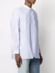 Maison Margiela band-collar button-fastening shirt