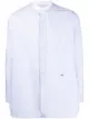 Image 1 of Maison Margiela band-collar button-fastening shirt