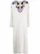 Image 1 of Valentino embellished silk kaftan