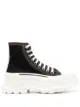 Image 1 of Alexander McQueen Tread Slick lace-up boots