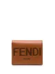 Image 1 of Fendi logo-embossed leather wallet