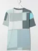 Image 2 of Stone Island Junior patchwork-print T-shirt