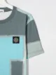 Stone Island Junior patchwork-print T-shirt