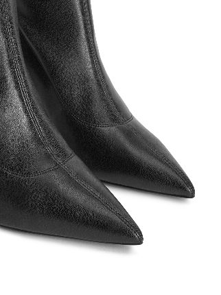 Felicity thigh-high leather boots展示图