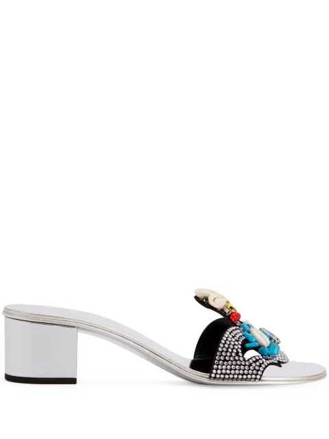 Giuseppe Zanotti Turchesite Sandalen 40mm