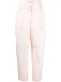 Alberta Ferretti sorbet sky dye five-pocket trousers - Pink