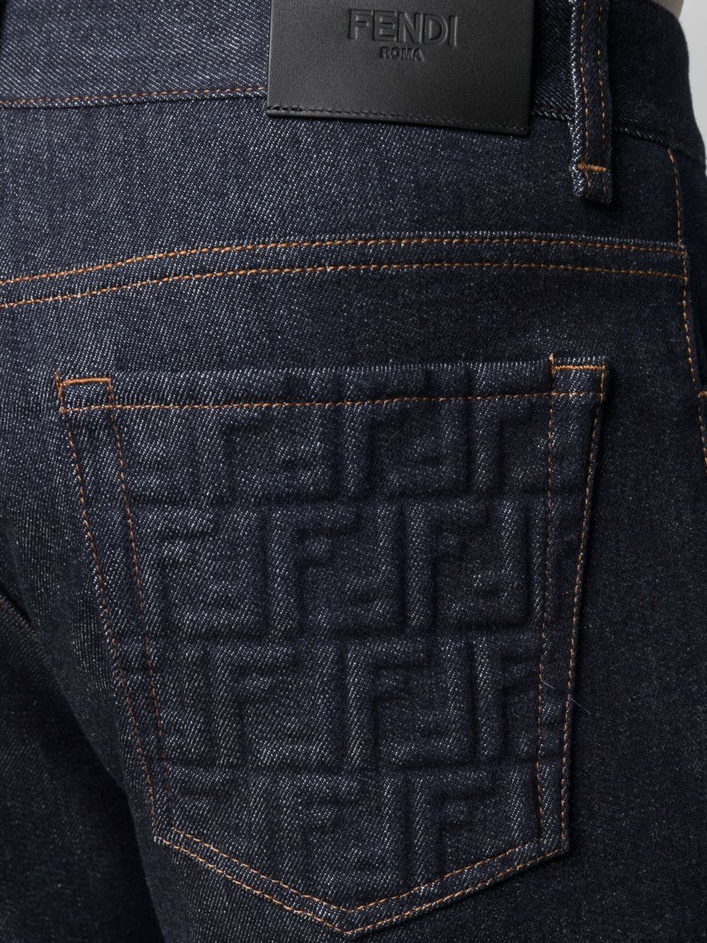 фото Fendi джинсы с логотипом