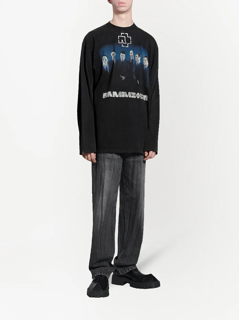 Balenciaga Rammstein long-sleeve Top - Farfetch