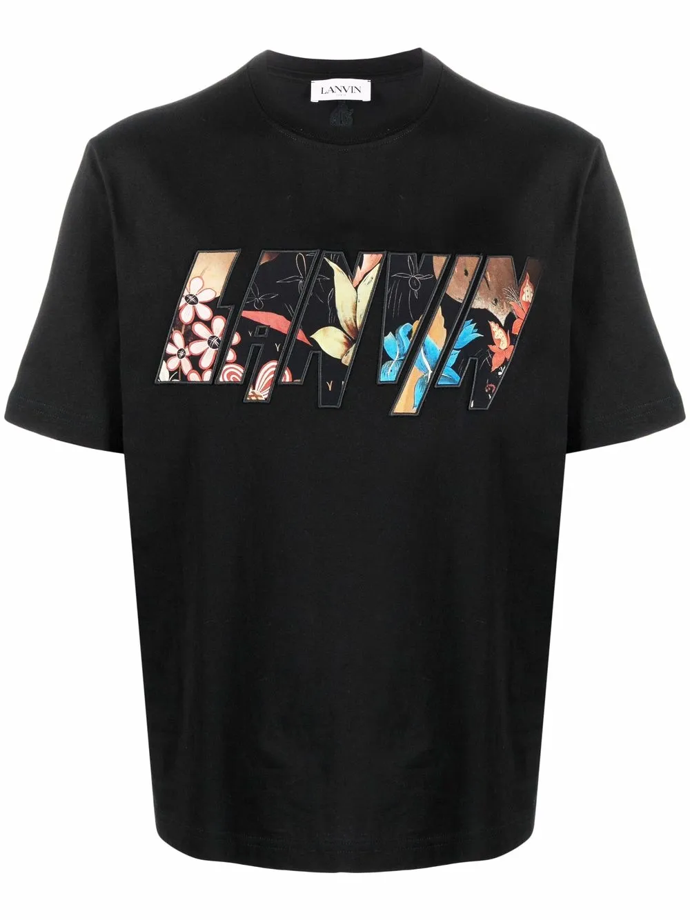 LANVIN APPLIQUÉ LOGO LOOSE-FIT T-SHIRT