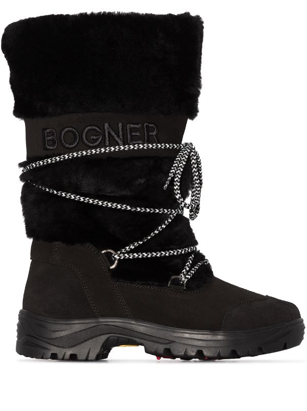 bogner shearling boots