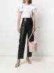 Image 2 of Alexander McQueen embossed-logo bucket bag