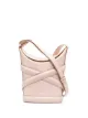 Image 1 of Alexander McQueen embossed-logo bucket bag