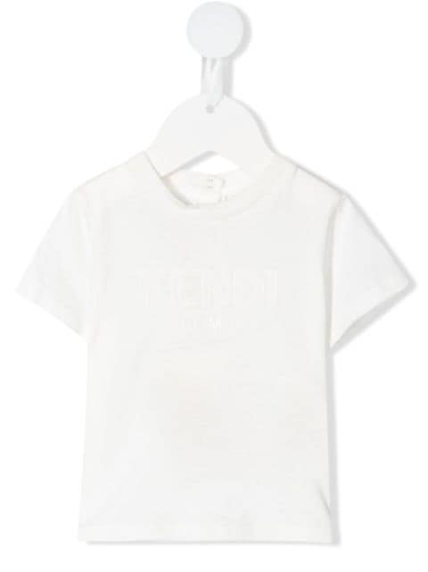 Fendi Kids T-shirt met logo