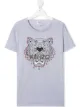 Image 1 of Kenzo Kids logo-print short-sleeve T-shirt