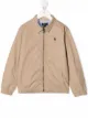 Image 1 of Ralph Lauren Kids Polo Pony-embroidered cotton jacket